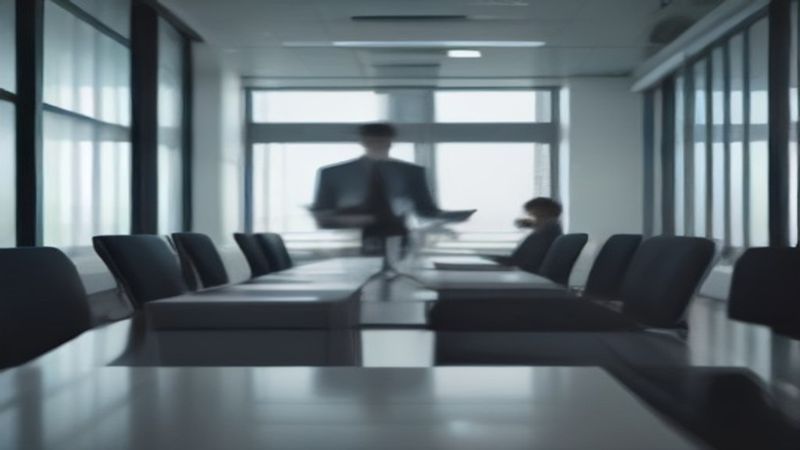 男同网同频服务主视觉，两位同频者在暖光空间中并肩交谈